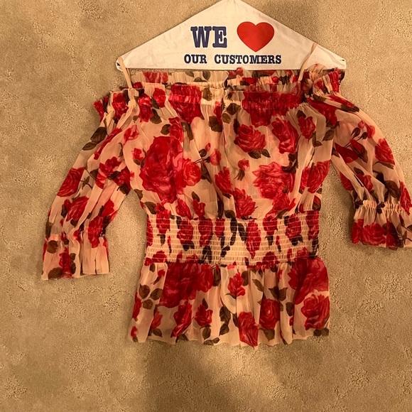 Floral small L’agence top - Picture 4 of 6